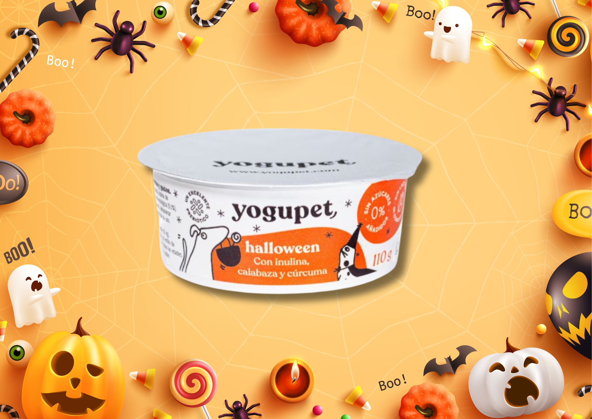 Yogupet Halloween : Une Expérience Gourmande et Saine pour Votre Animal