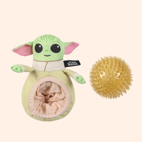 Jouet - Peluche Et Balle Pour Chien The Mandalorian Grogu