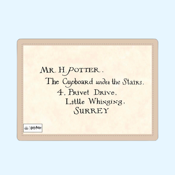 Peluche Lettre Hogwarts Harry Potter
