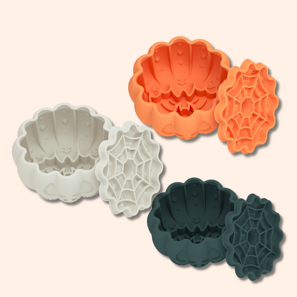 Gamelle Citrouille pour chien – Anti-glouton, jouet à garnir & tapis de léchage