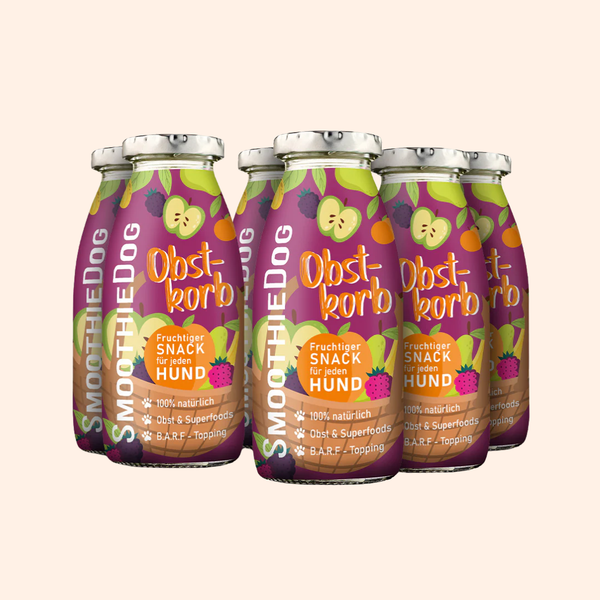 SmoothieDog – Smoothie pour chiens Corbeille de Fruits – 250 mL