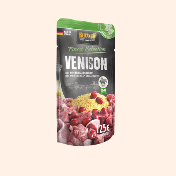 BELCANDO® Sachet fraîcheur Gibier & Millet avec Airelles