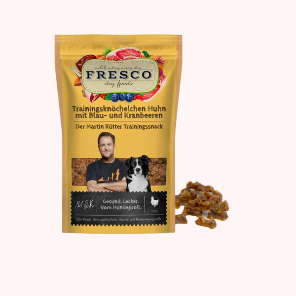 FRESCO - Friandise De Travail Poulet Aux Myrtilles Et Canneberges
