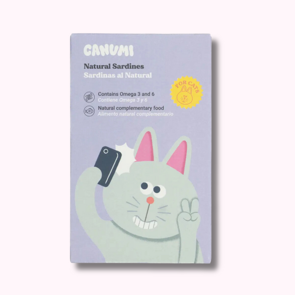 CANUMI-Sardines naturelles pour chats
