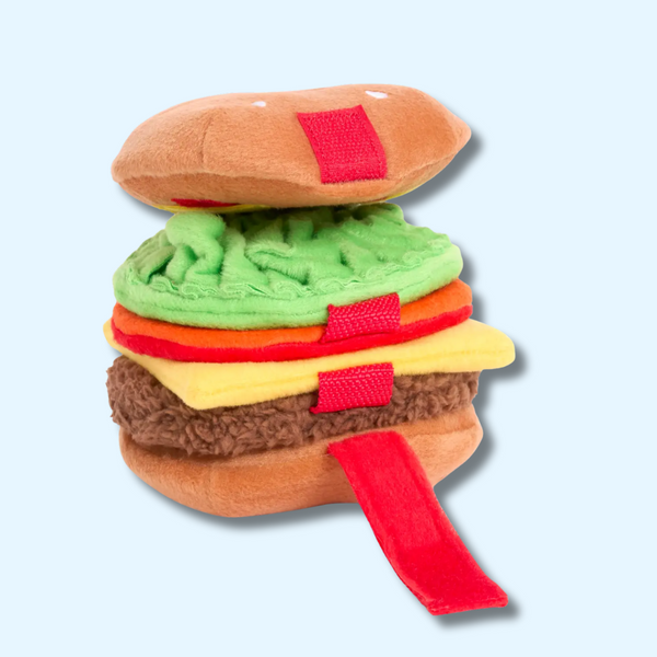 peluche occupation Snufflerz Stacks – Cheeseburger
