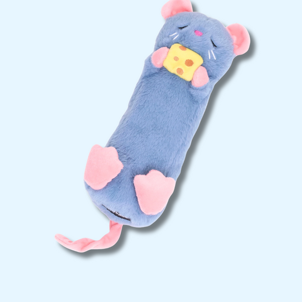 Peluche Snooziez avec Shhhqueaker – Souris