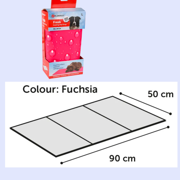 Accessoires - Tapis Rafraîchissant Rectangle Fuchsia