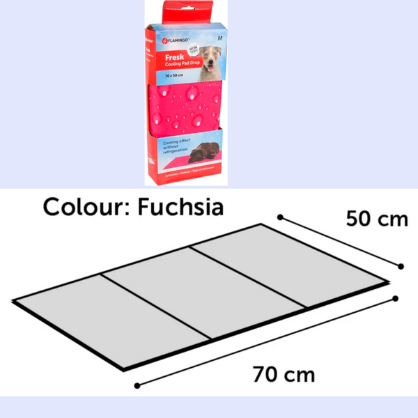 Accessoires - Tapis Rafraîchissant Rectangle Fuchsia
