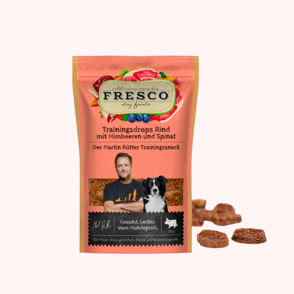 FRESCO- Friandise de Travail- Boeuf, Framboises et Épinards