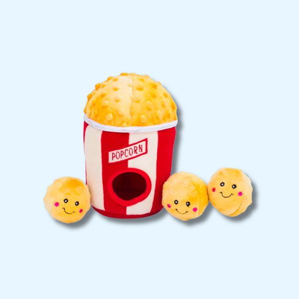 Peluche - Jouet D'occupation - Seau À Popcorn