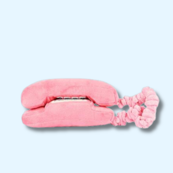 Peluche - 80'S Classic - Téléphone Rose Fixe