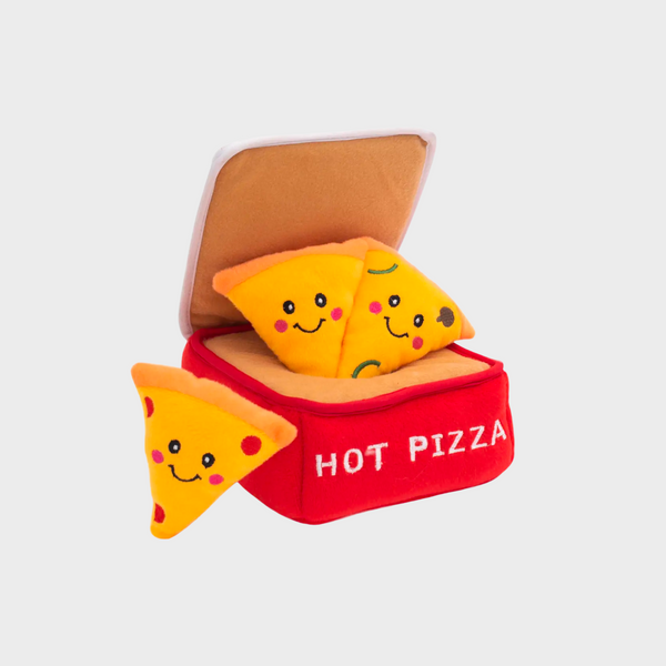 Peluche d'occupation - Zippy Burrow - Boîte à pizza