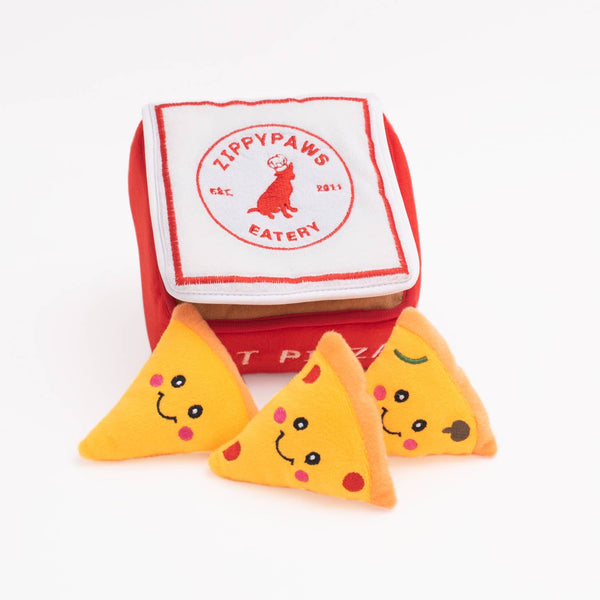 Peluche d'occupation - Zippy Burrow - Boîte à pizza