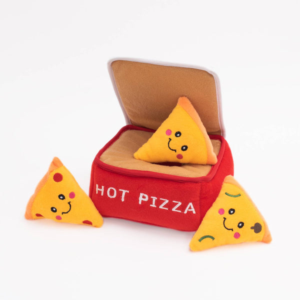 Peluche d'occupation - Zippy Burrow - Boîte à pizza