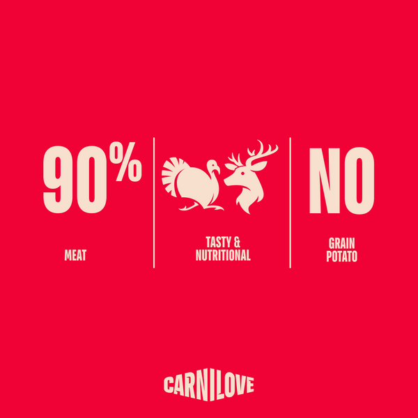 Jerky Snack dinde & gibier pour chien – Carnilove – photo 3