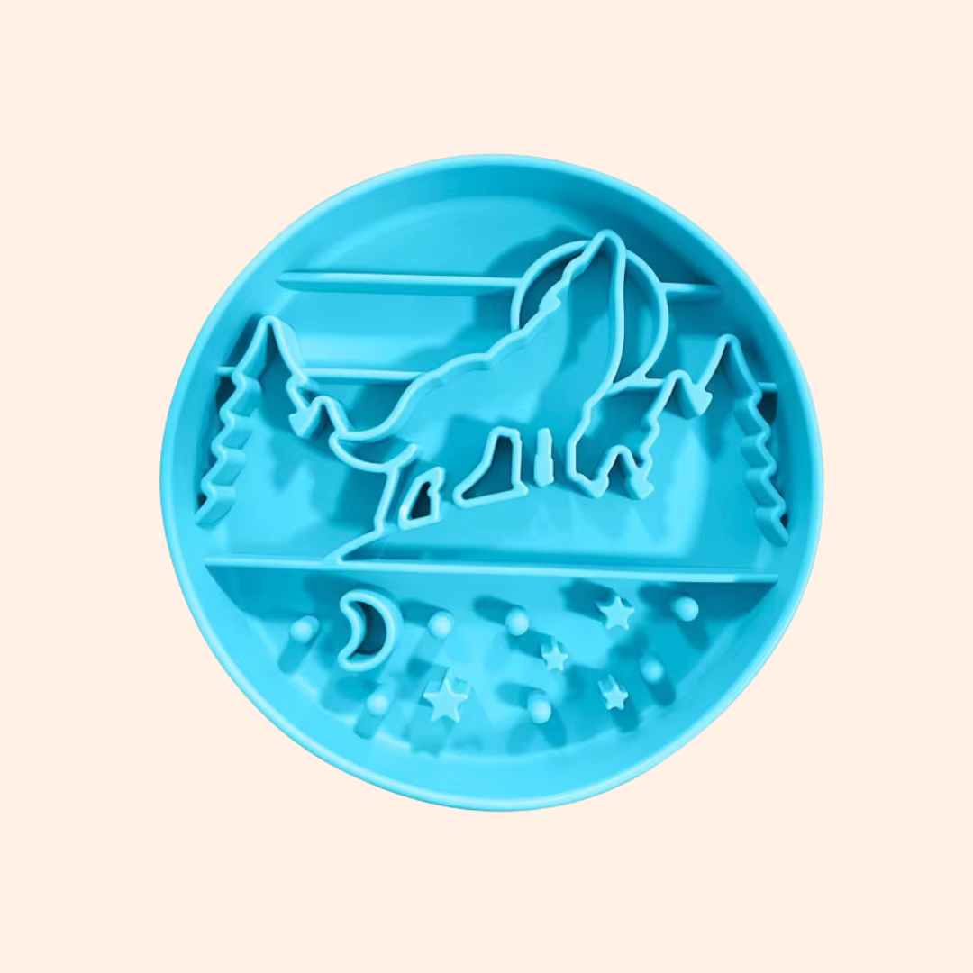 Gamelle anti-glouton pour chien Loup