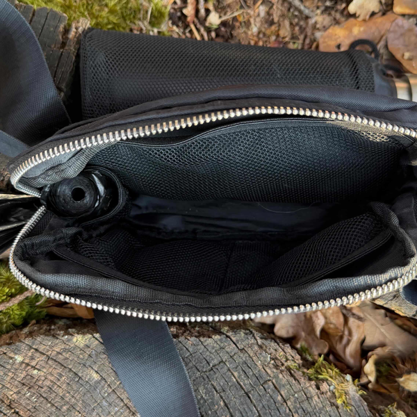 Sac banane “Balade tout-en-un” — poche gourde intégrée