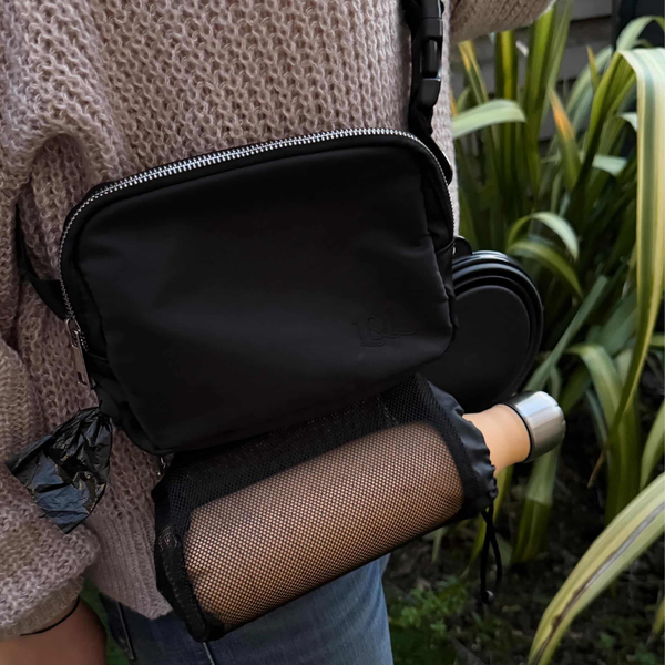 Sac banane “Balade tout-en-un” — poche gourde intégrée