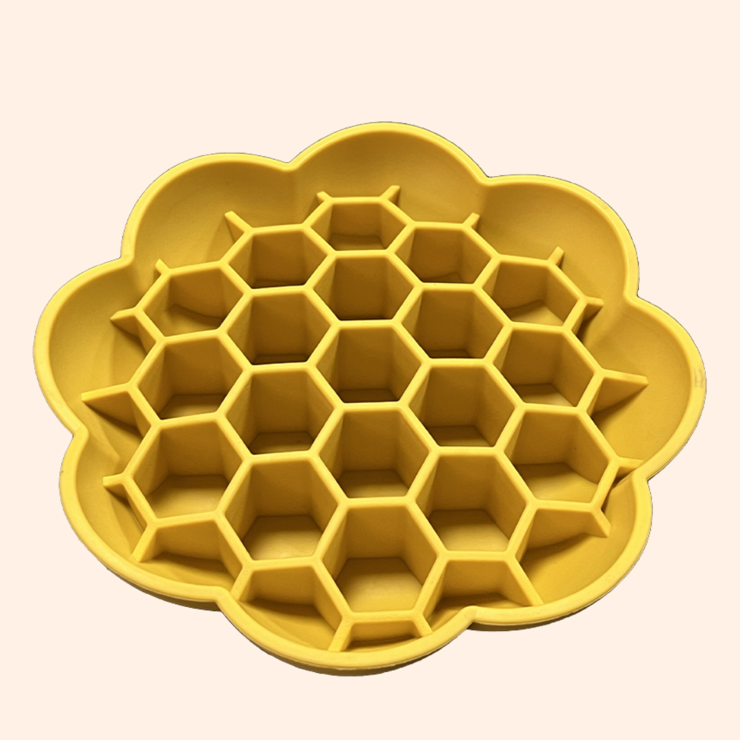 Gamelle anti-glouton pour chien & chat Abeille – petite taille