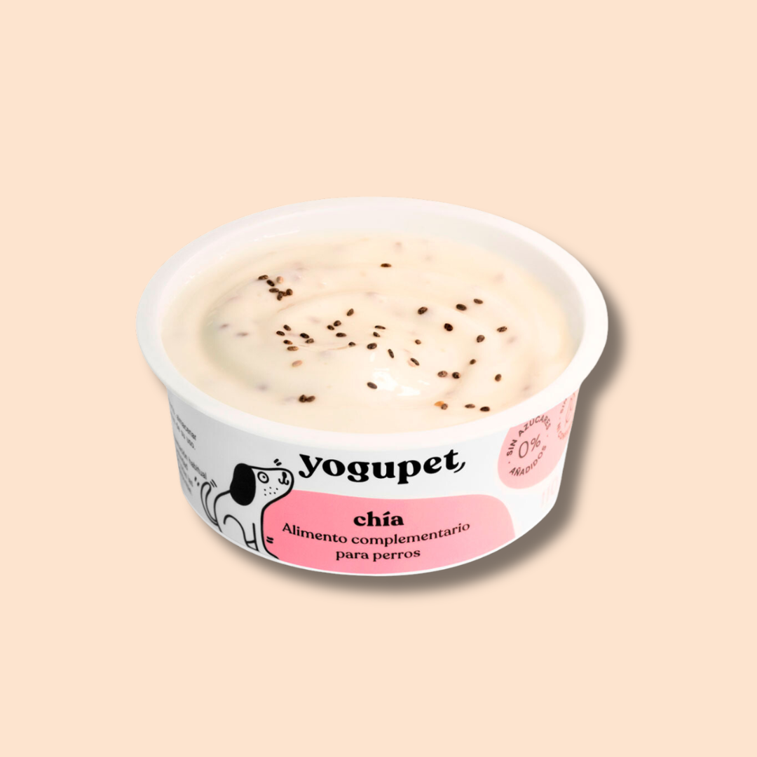 Yaourt pour chien au chia – Yogupet