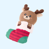 Jouet de Noël pour Chien – Renne Chaussette ecoZippy | ZippyPaws