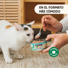 Pâtée Chat Barf Poisson Et Dinde En Conserve Vapeur Avec Légumes Frais Pour Chats 120Gr