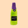 Bouteille halloween Jouet Vin Frankenstein Halloween Happy Hour Crusherz de ZippyPaws - Bouteille Remplaçable et Bouchon Couineur Réutilisable