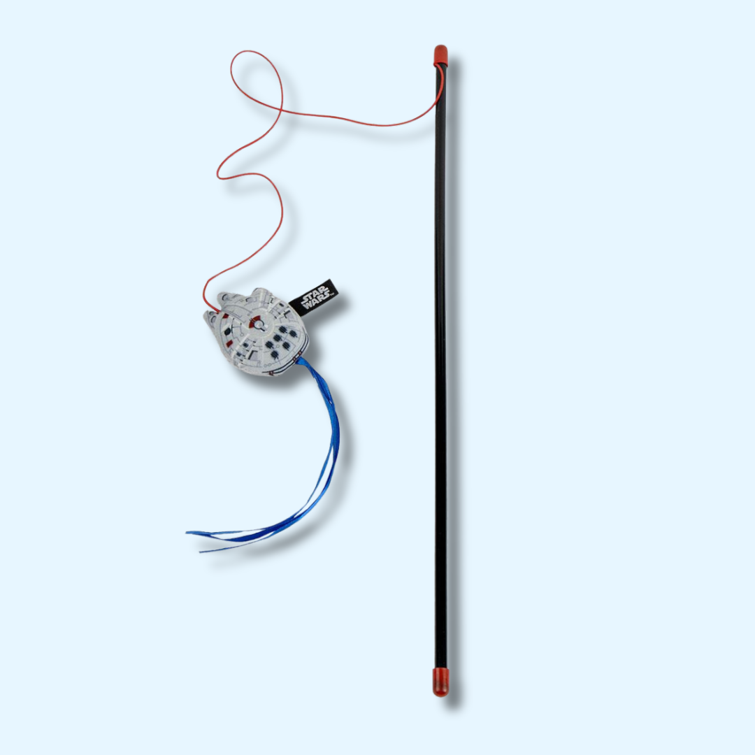 Canne à pêche pour chat Faucon Millenium Star Wars – Cerdá