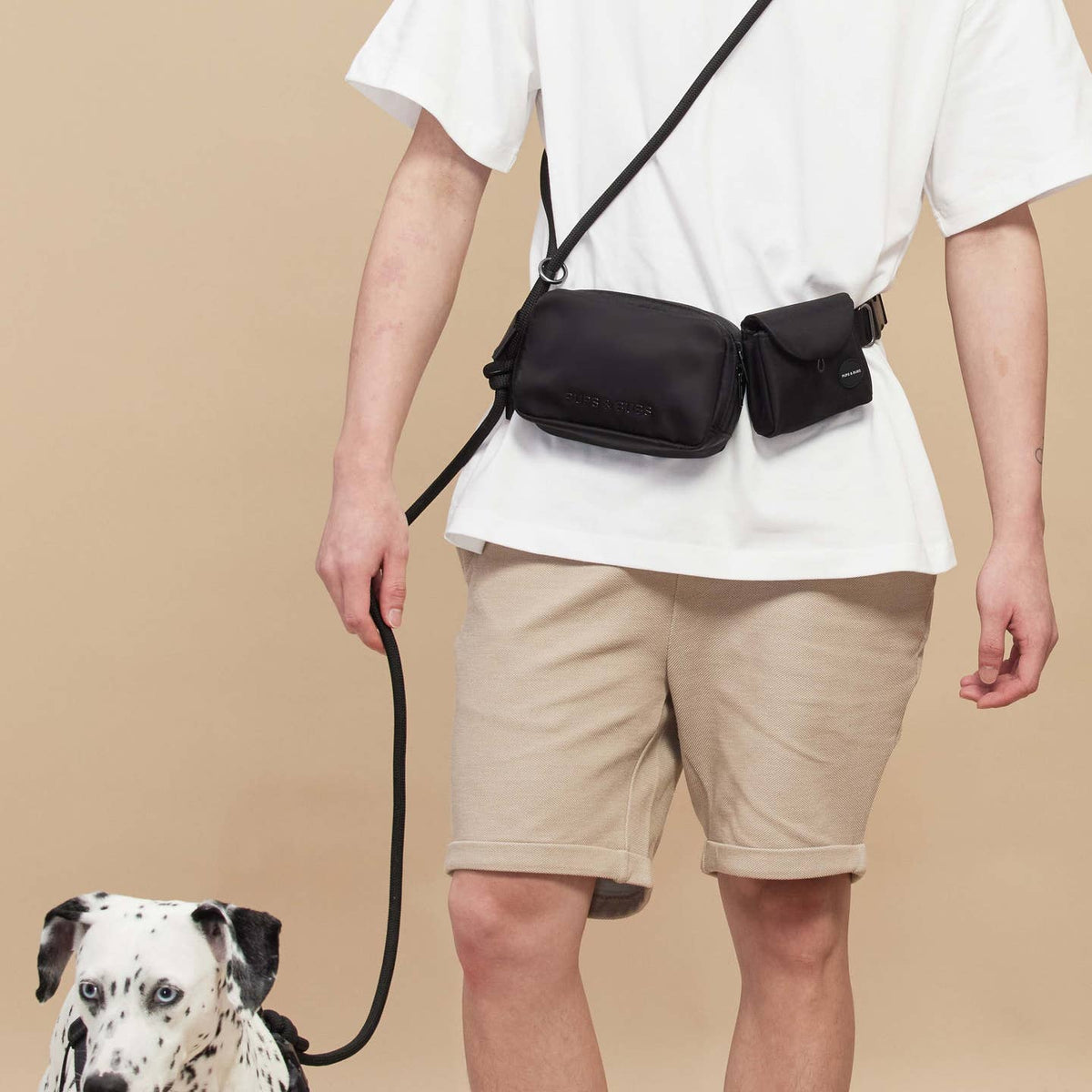 Sac banane de promenade pour chien Essentials – Pups & Bubs