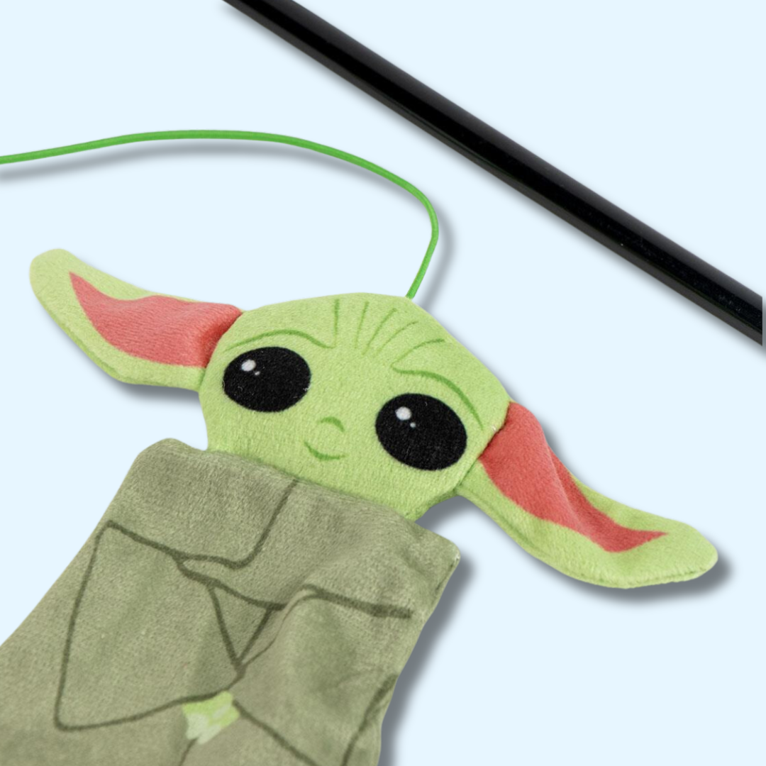 Canne à pêche pour chat Grogu The Mandalorian – Cerdá