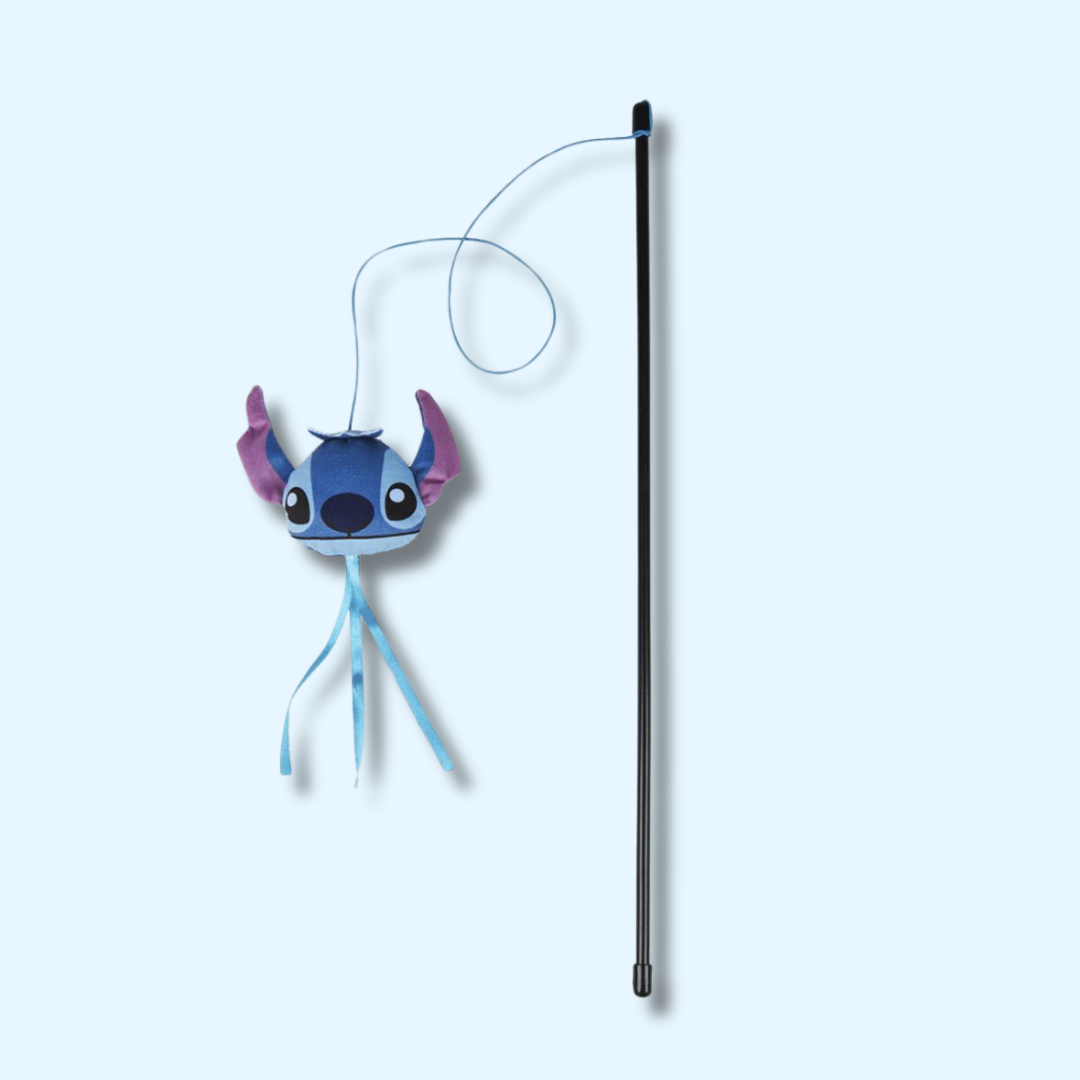Canne à pêche pour chat Stitch Disney – Cerdá