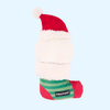 Peluche de Noël pour Chien – Chaussette Santa ecoZippy | ZippyPaws