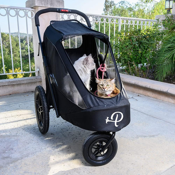 Petique Breeze – Poussette & Remorque Vélo pour Chien jusqu'à 30 kg