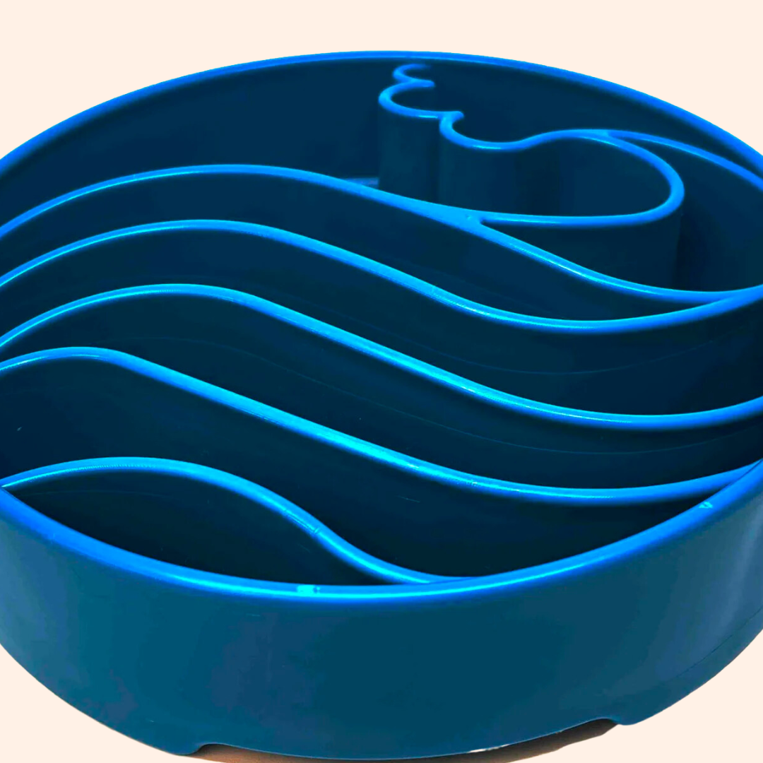 Gamelle anti-glouton pour chien Wave – SodaPup