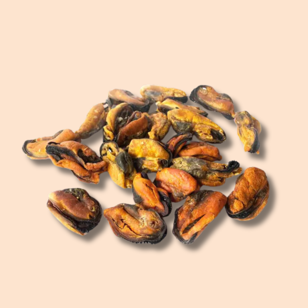Moules à lèvres vertes séchées pour chien & chat – 100 g