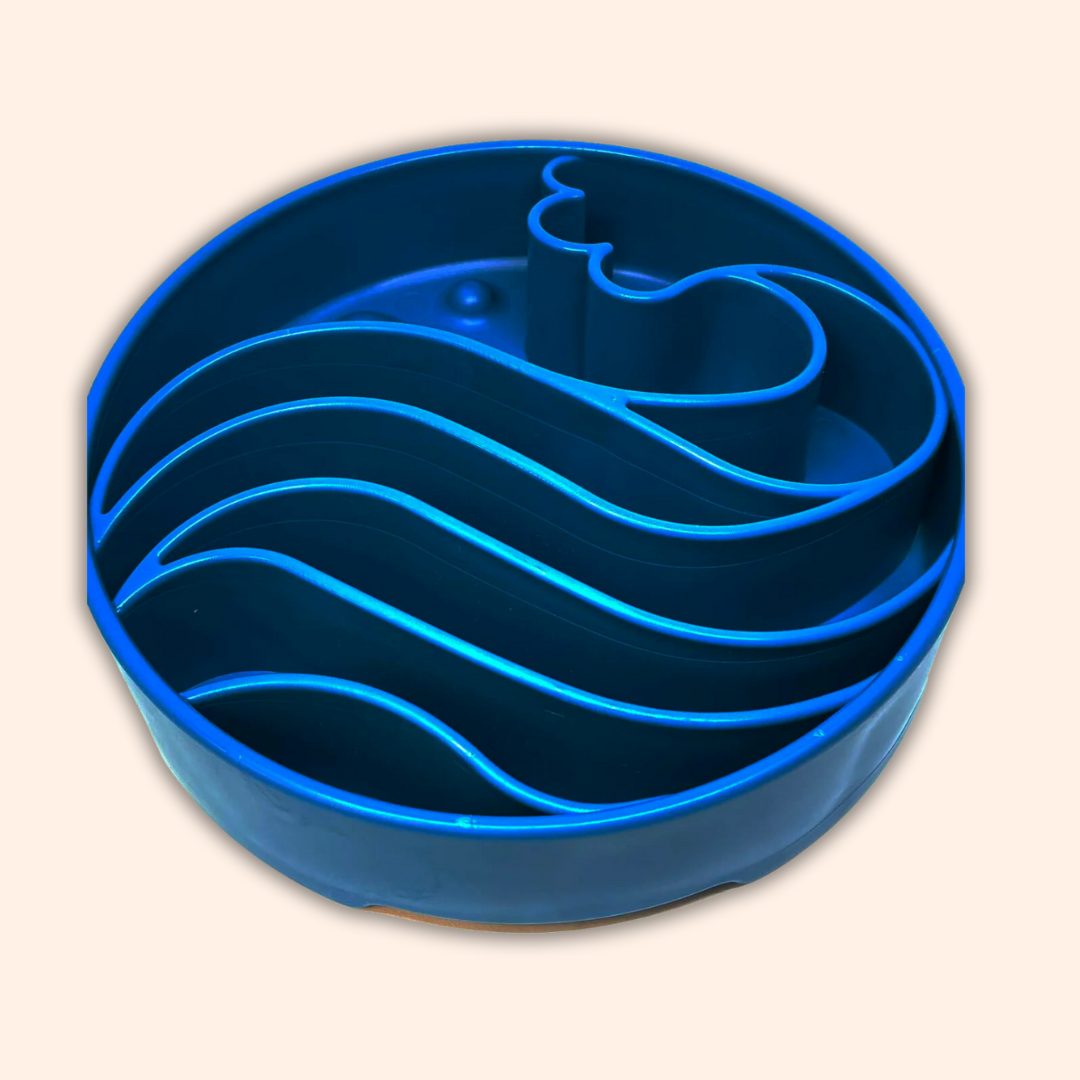 Gamelle anti-glouton pour chien Wave – SodaPup