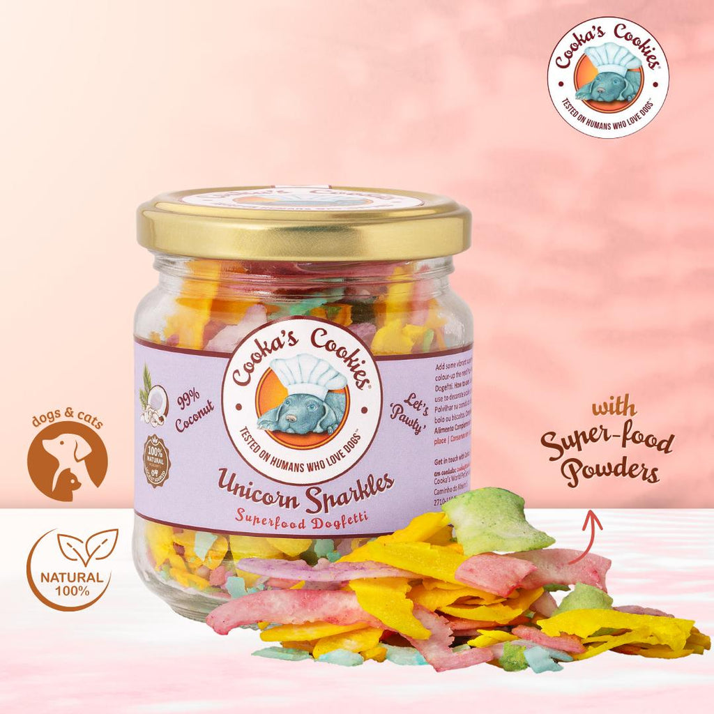 Bocal avec pictos naturel et mention Super-food Powders