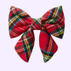 Nœud papillon de Noël en flanelle – Tartan Classique-The Foggy Dog