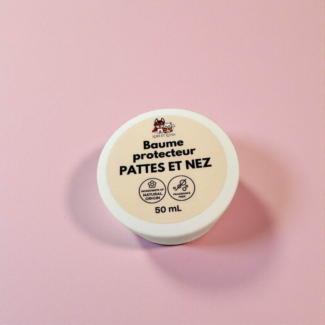Baume protecteur naturel pattes et truffe pour chien & chat – 50 ml
