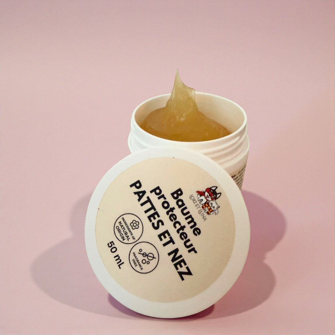 Baume protecteur naturel pattes et truffe pour chien & chat – 50 ml