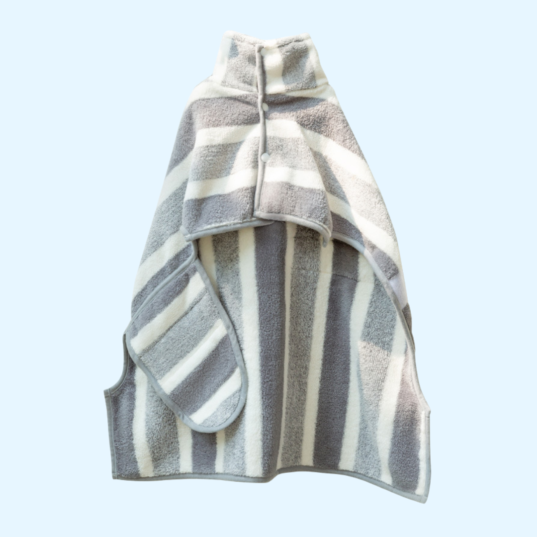 Peignoir de bain pour chien doux et absorbant