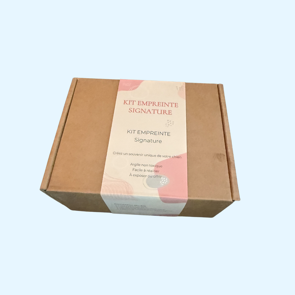 Kit Empreinte Patte Chien – Souvenir Personnalisé