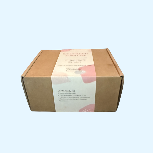 Kit Empreinte Patte Chien – Souvenir Personnalisé