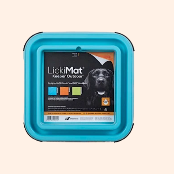 LickiMat® Outdoor Keeper™ – Support anti-dérapant & gamelle enrichissante pour chien