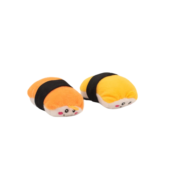 Peluche pour chat lot de 2 sushis catnip – NomNomz – ZippyPaws