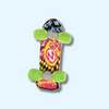 peluche  Peluche Skateboard 🛹 pour Chien - Collection 90's Classic de Pet Play