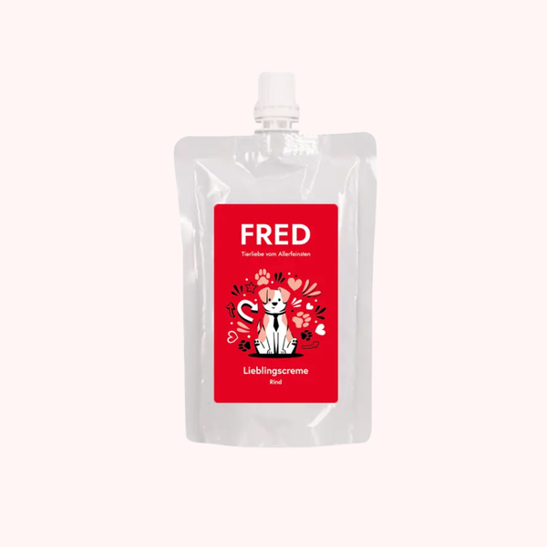 FRED – Crème de Bœuf 100 g | Friandise gourmande pour chien