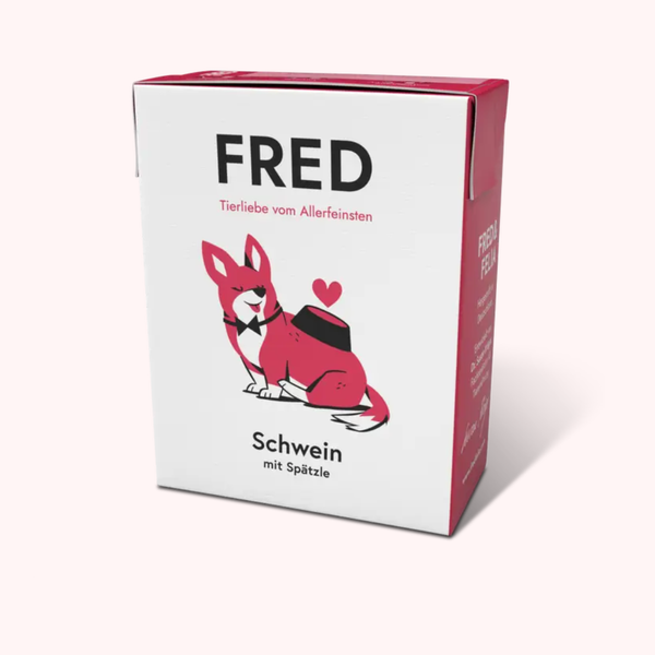 FRED Porc aux Spätzle – Repas complet pour chien