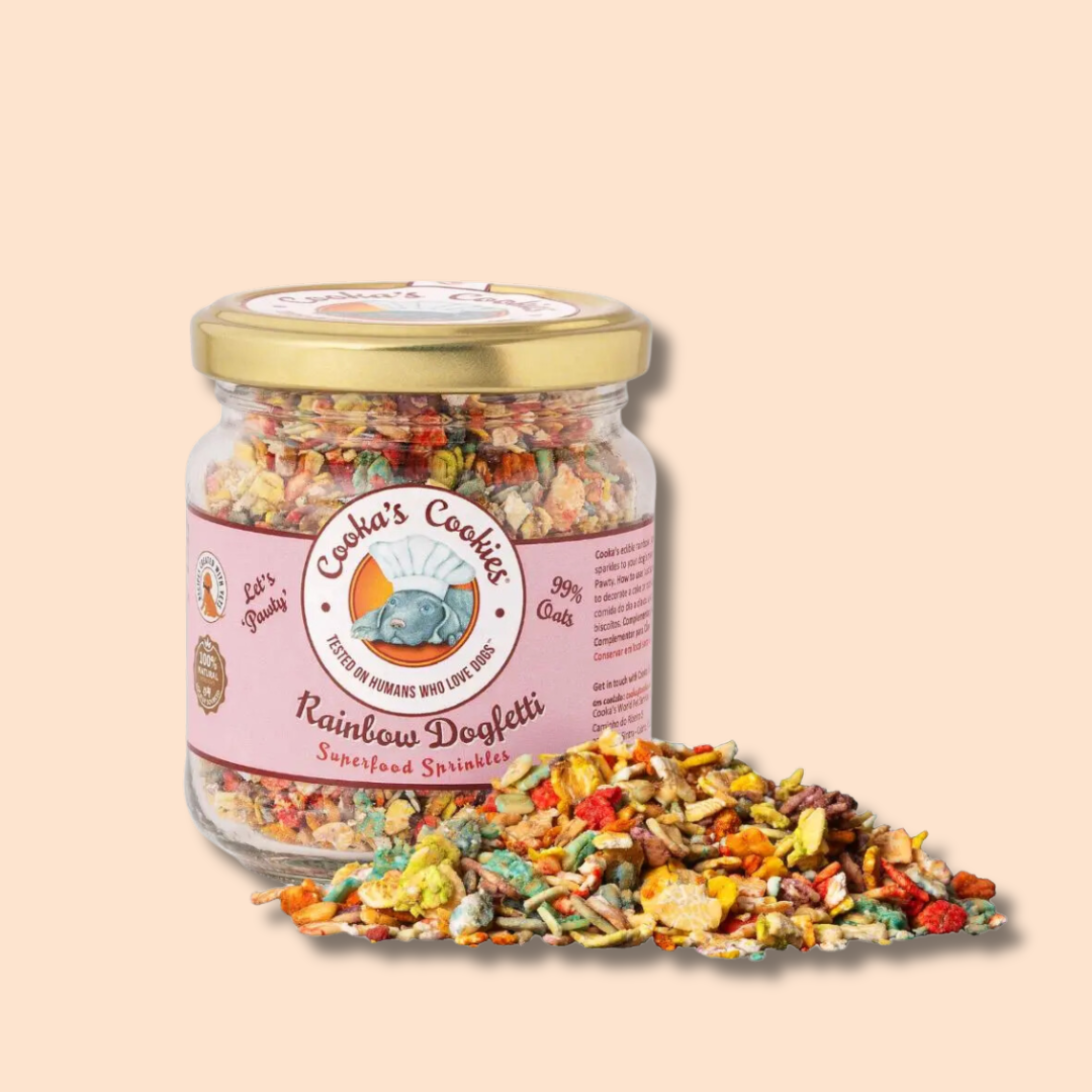 Topper Rainbow Dogfetti pour chien & chat – Cooka's Cookies