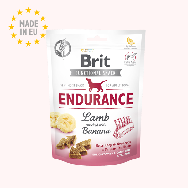 Brit Care Dog Functional Snack Endurance Lamb — Agneau & Banane